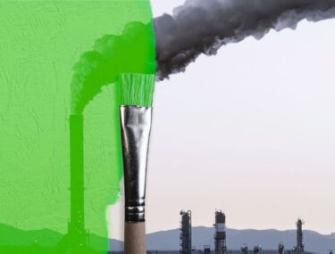 Greenwashing: When only the paint is green ... © Depositphotos.com