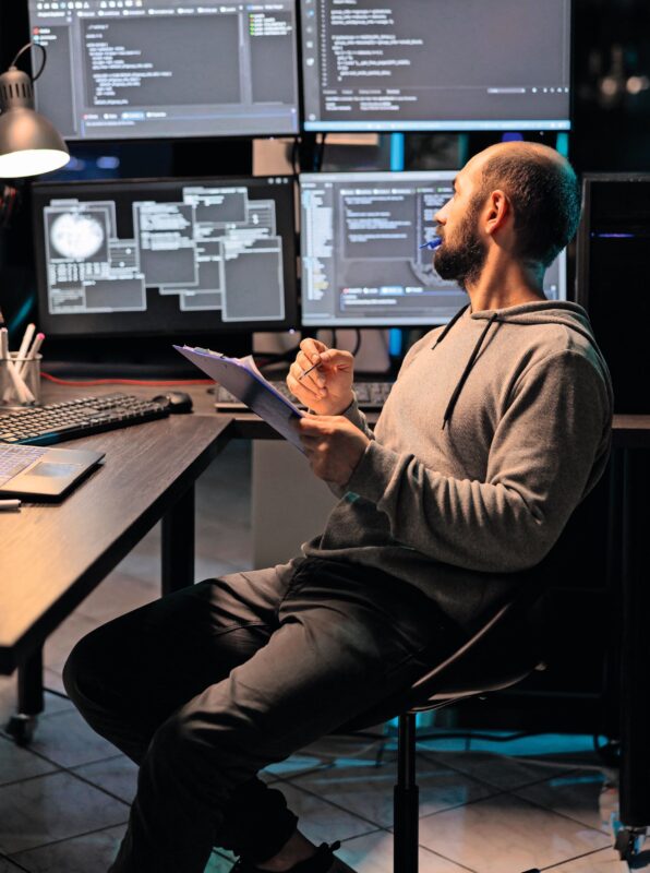 KMU können ihre Cybersicherheits- Bedürfnisse an ein Cyber Defense Center auslagern, das eine Rund-um-die-Uhr-Überwachung gewährleistet. Foto: Depositphotos.com