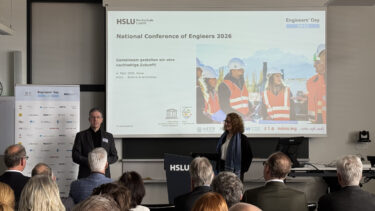 La HSLU invite à la National Conference of Engineers. Source : zvg