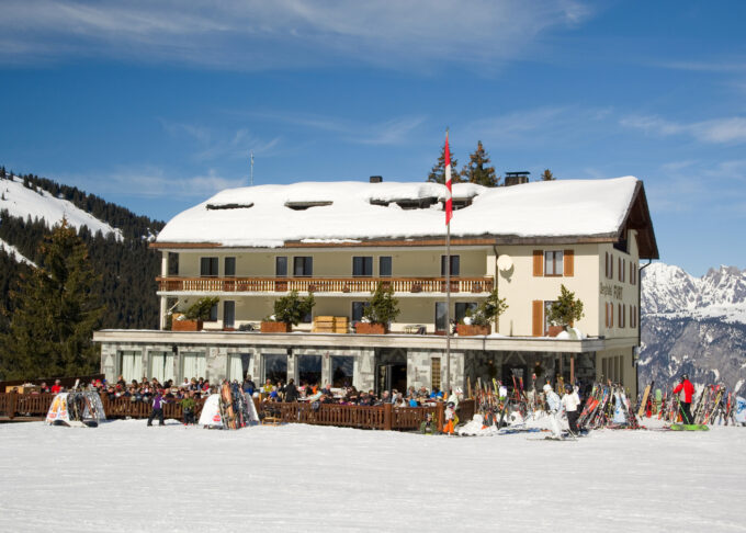 L'hôtel de montagne Furt sur le Pizol est un but d'excursion très apprécié. Source : zvg
