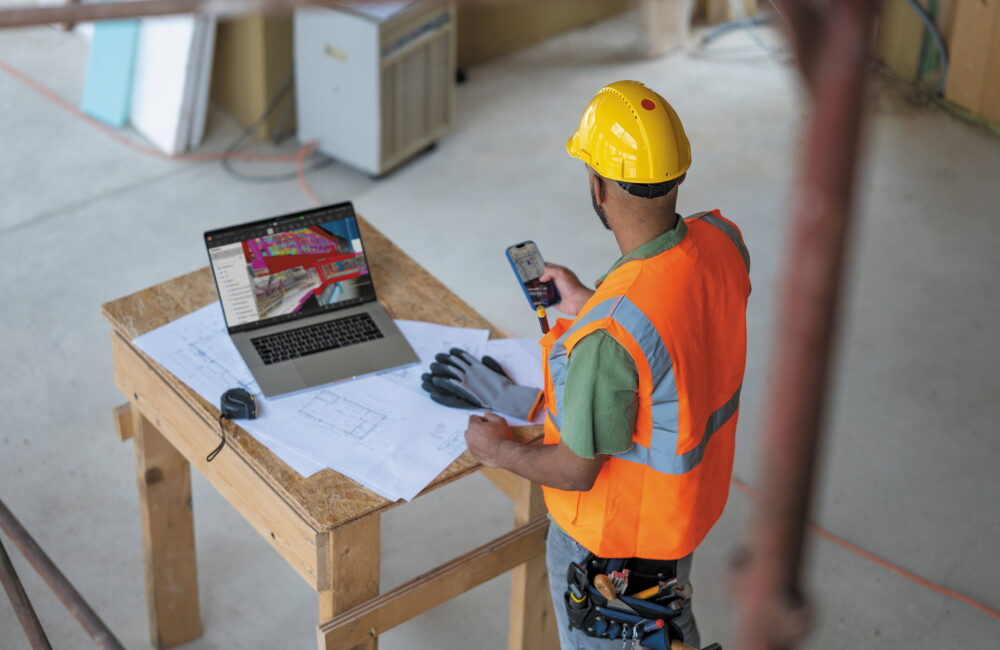 Revizto optimise la planification de la construction directement sur place. Source : zvg