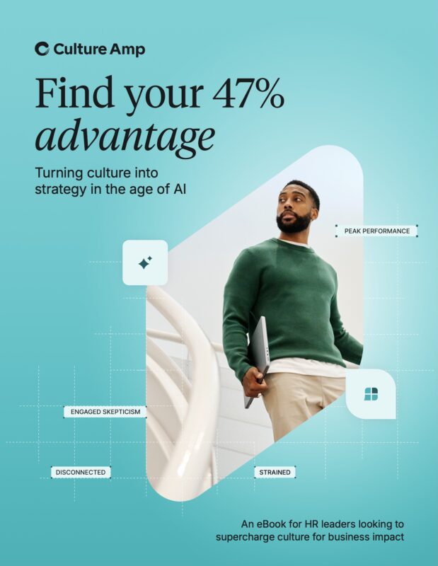 Culture Amp : E-book sur l'avantage de performance 47%. Source : zvg