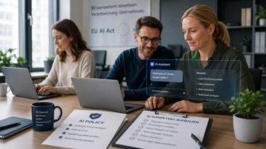 Les entreprises devront prouver les compétences de leurs collaborateurs en matière d'IA d'ici 2026. Source : zvg