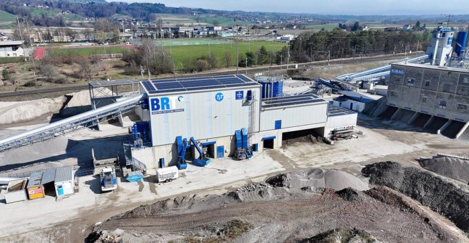 BRT Thurgau ist Vorreiter im Baustoffrecycling. Quelle: zvg