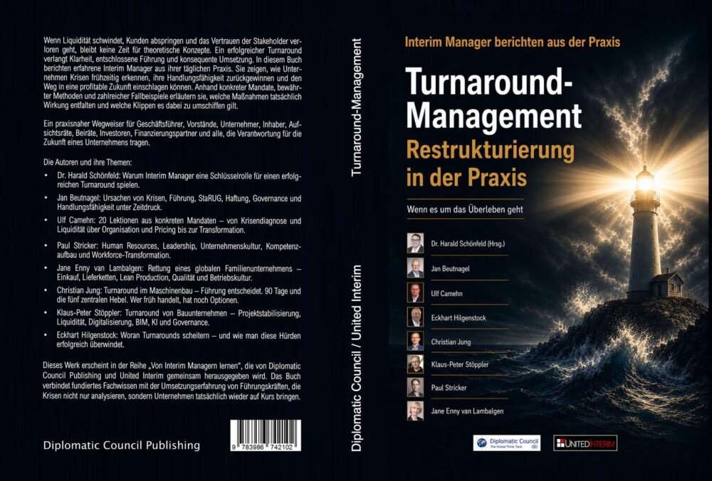 Neues Fachbuch bündelt Praxistipps zur Unternehmensrettung. Quelle: zvg