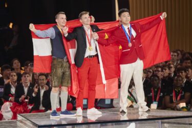 Plumber Matthias Steiner Wins Gold. Source: zvg